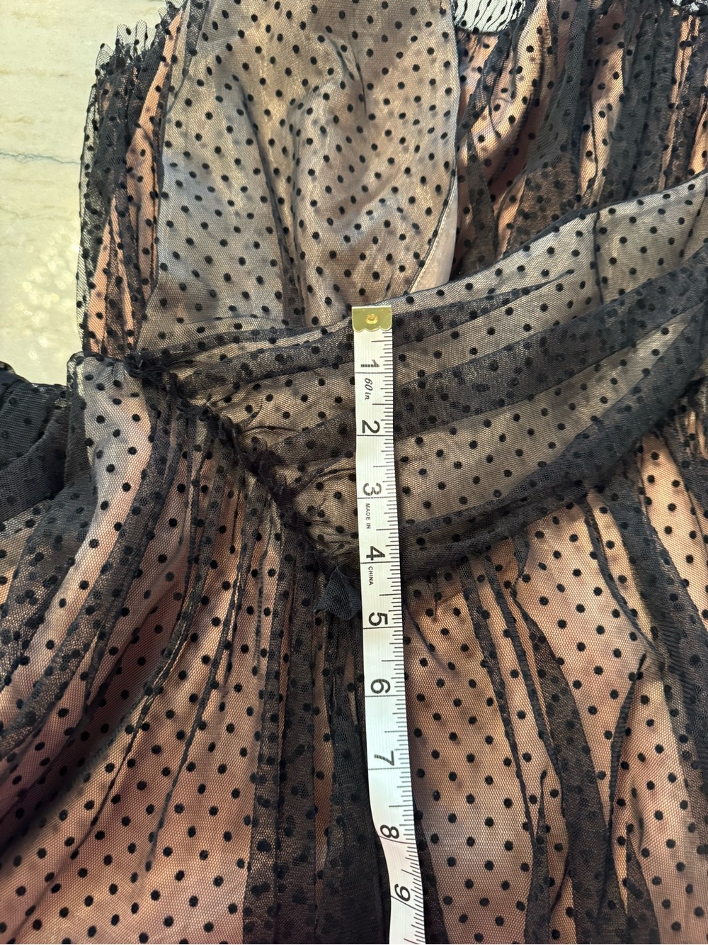 NWT Anthropologie Tulle Dot Maxi Dress - Picture 15 of 16